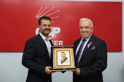 Şadi Özdemir’den Özgür Şahin’e tebrik ziyareti