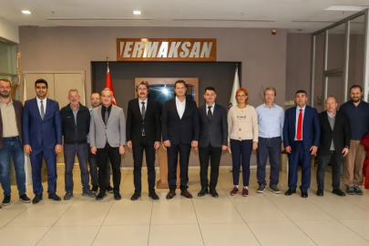 Bursa’nın değerleri buluştu: BUÜ’den Ermaksan’a stratejik ziyaret