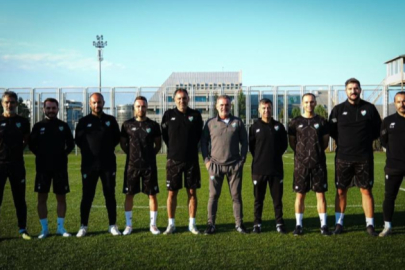 Bursaspor'da Tahsin Tam'ın ekibi belli oldu