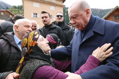 Cumhurbaşkanı Erdoğan Ayder Yaylası'nda