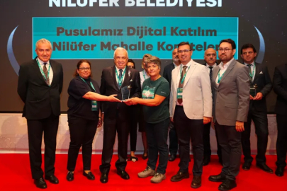Nilüfer Belediyesi’nin dijital katılım projesine “Akıllı Şehir” ödülü