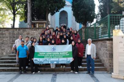 Yıldırımlı gençlerden tarihi yolculuk