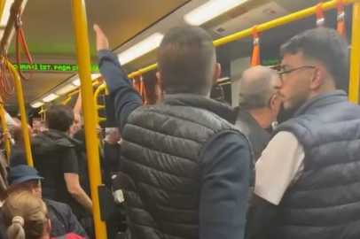 Bursa metrosunda alkollü kişi ortalığı birbirine kattı