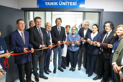 BUÜ Hastanesi'nin yenilenen Yanık Ünitesi hizmete açıldı