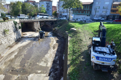 Büyükşehir’den Gökdere’de kış öncesi temizlik ve taşkın önlemi