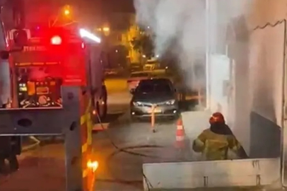 Mudanya’da yangın çıkaran şahıs esnaf ve apartmanı çileden çıkardı