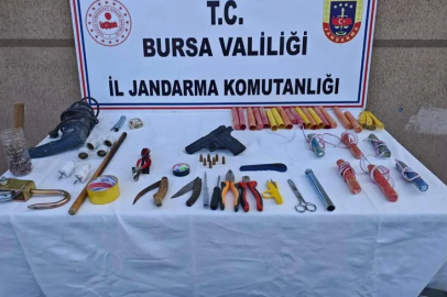 Kestel’de kaçak kazı: 9 kişi patlayıcılarla suçüstü yakalandı