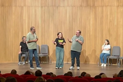 Uludağ'da doğaçlama tiyatro rüzgârı