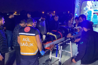 İnegöl’de motosiklet kazası: Sürücü ağır yaralandı