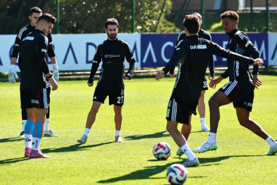 Beşiktaş'ta Konyaspor maçının hazırlıkları tamamlandı