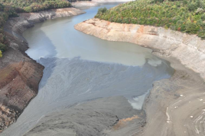 Bursa için güzel görüntüler...Kuruyan dereler, yağmur ile akmaya başladı