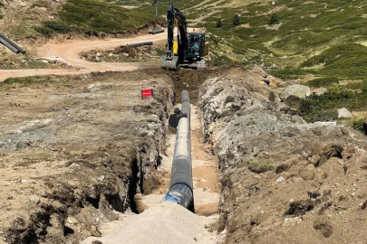 Bursa’da Uludağ Kırkpınar su hatları 32 yıl sonra yenilendi