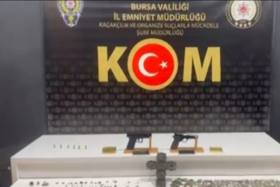 Bursa'da yatak odasından Bizans ve Osmanlı dönemine ait hazine çıktı