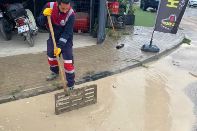 İnegöl Belediyesi’nden yağış öncesi rögar temizliği seferberliği