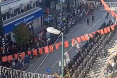 Bursa'da gurur veren görüntüler