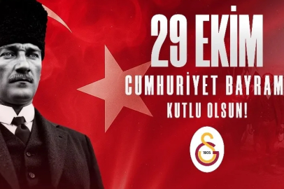 Spor camiasından 29 Ekim Cumhuriyet Bayramı mesajları