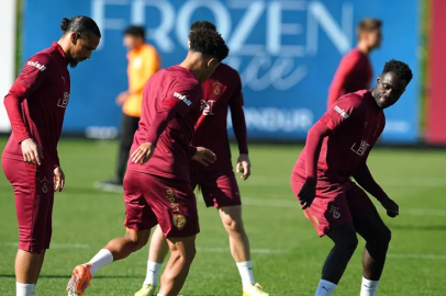 Galatasaray, Trabzonspor maçının hazırlıklarını sürdürdü