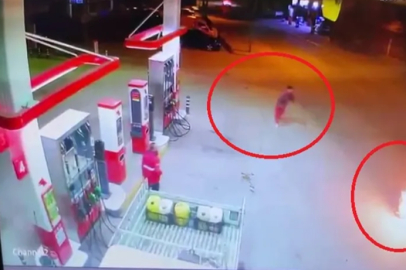 Bursa'da dehşet anları