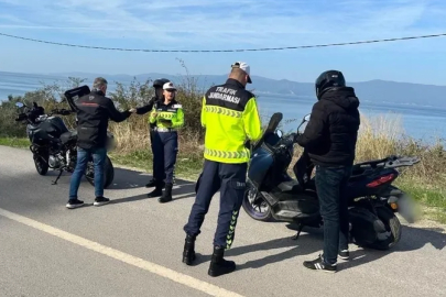 Bursa’da servis araçları ve motosikletlere sıkı denetim