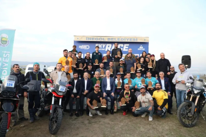 İnegöl SKY Adventure Race etabına ev sahipliği yaptı