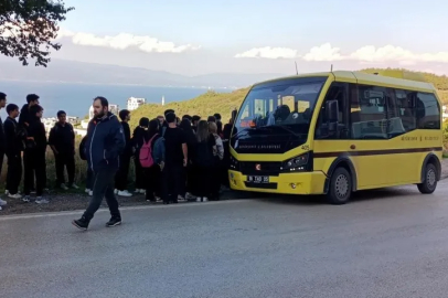 Bursa'da okul yolunda çile: Öğrenciler korkuyla gidip geliyor