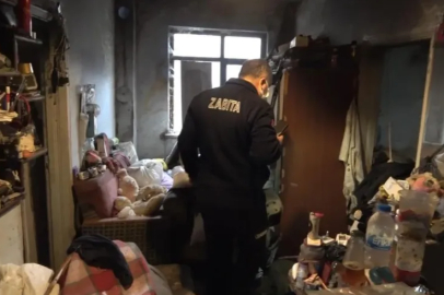 Bursa'da yalnız yaşayan adamın evinde korkunç manzara