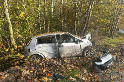 Bursa’da 50 metre arayla iki kaza: Aynı aileden 3 kişi yaralandı