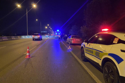 Mudanya'da alkollü sürücü dehşeti: Motosiklete çarpıp kaçtı