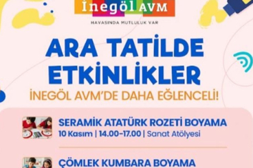 İnegöl AVM, Kasım ayı etkinlik programını duyurdu