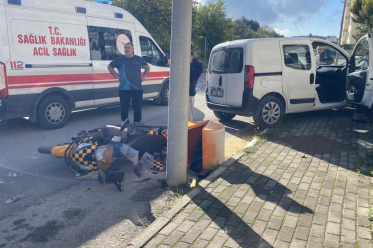 Bursa'da eğitim pistinde feci kaza