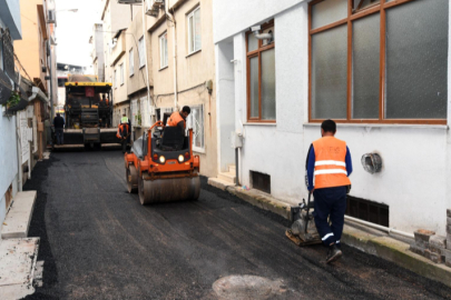 Osmangazi’de eski asfaltlar yenileniyor