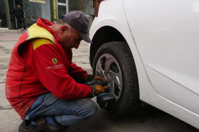 Kış lastiği uygulaması başladı: Lastikçilerde yoğunluk arttı