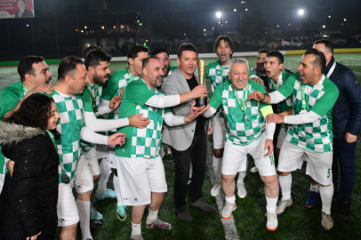 Başkan Aydın sahada, takımlar coşkuda