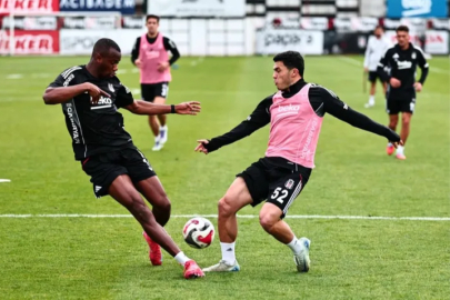 Beşiktaş, Samsunspor maçı hazırlıklarına devam etti