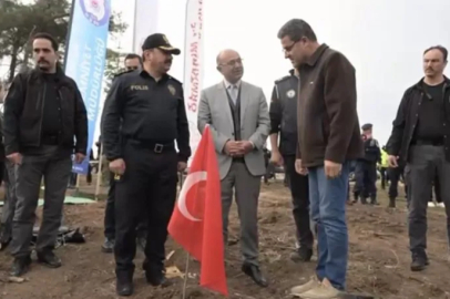 Bursa’da şehitler anısına fidan dikildi