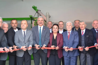 Bursa’da İmece Zeytinyağı Fabrikası açıldı
