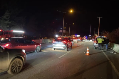 Bursa'da feci kaza: Bariyere çarpıp takla attı, 2 yaralı