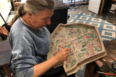 Yapımı 1,5 ay süren eser, Papa'ya takdim edilecek