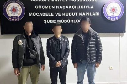 Bursa’da göçmen kaçakçılığına yönelik operasyon