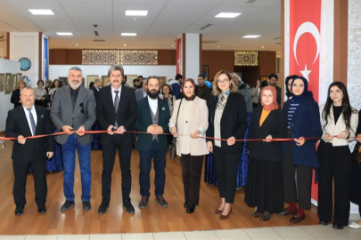 BUÜ'lü öğrencilerin eserleri sergilendi