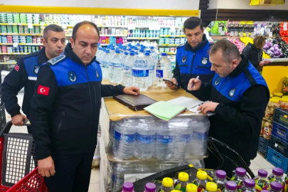 Gemlik'te marketlerde sıkı denetim