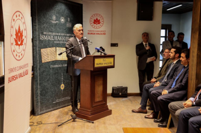 İnebey Yazma Eser Kütüphanesi’nde Bursevî Sergisi açıldı