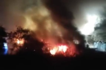 Kayapa OSB'de fabrika yangını: 1 kişi yaralandı