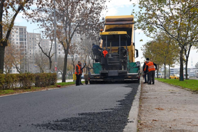 Osmangazi’de park içi yollar yenilendi