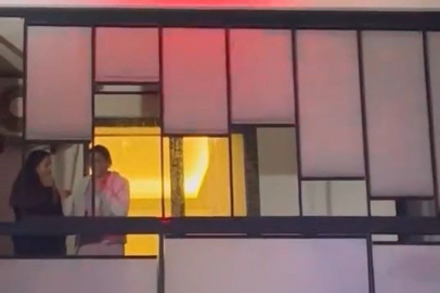 Bursa'da sinir krizi geçiren kadın evi ateşe vermek istedi