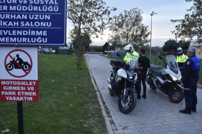 Karacabey Atatürk Kültür Parkı’na motosikletle giriş tamamen yasaklandı