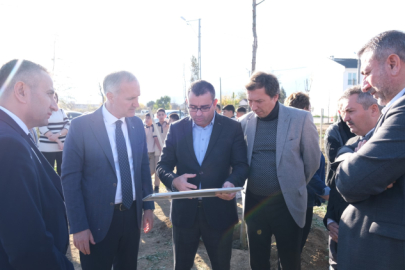 572 fidanlı koruluk İnegöl'e nefes olacak