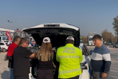 Bursa'da trafikte sıkı denetim