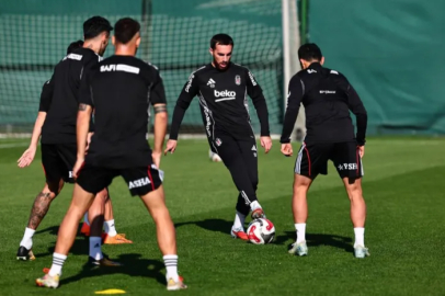 Beşiktaş, Gaziantep FK maçı hazırlıklarını sürdürdü