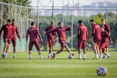 Trabzonspor, Göztepe maçı hazırlıklarını tamamladı
